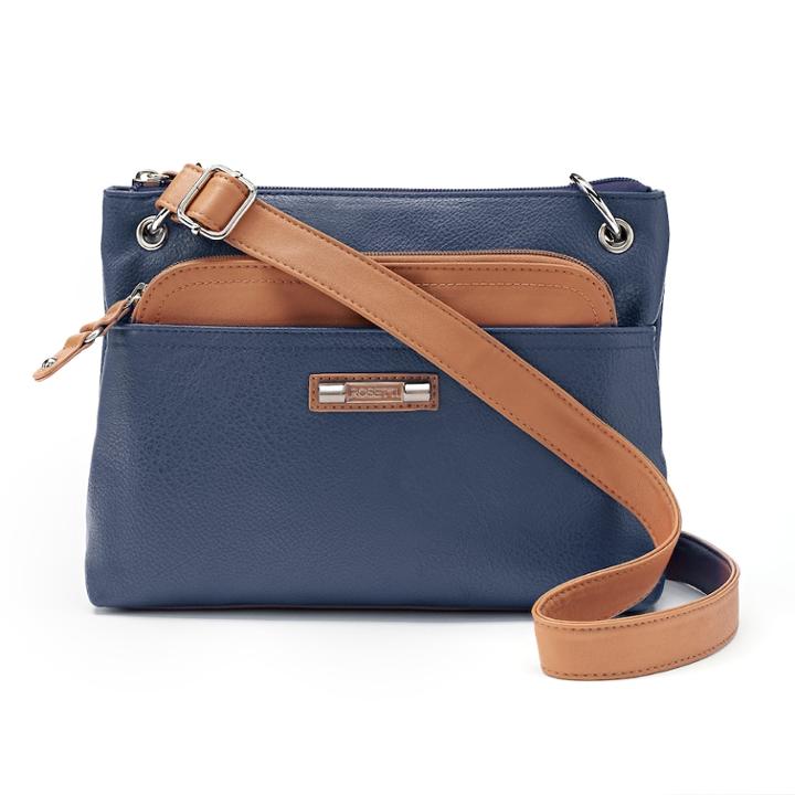 Rosetti Gilda Triple Play Mini Crossbody Bag, Women's, Blue (navy)