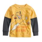 Disney's The Lion King Baby Boy Simba Mock Layer Graphic Tee By Jumping Beans&reg;, Size: 18 Months, Gold
