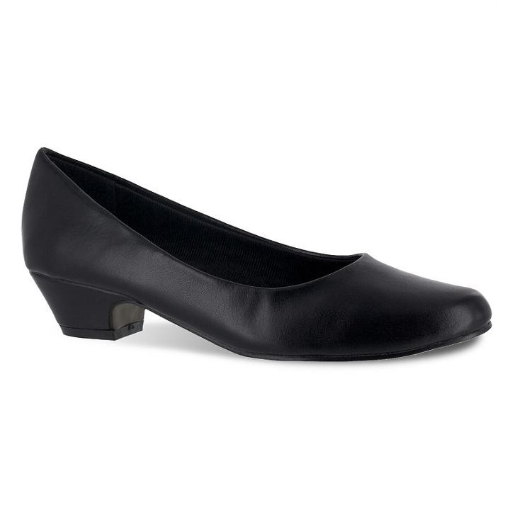 Easy Street Halo Women's Dress Heels, Size: Medium (8.5), Black