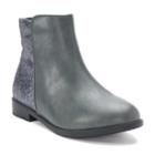 So&reg; Charlotte Girls' Ankle Boots, Size: 1, Grey