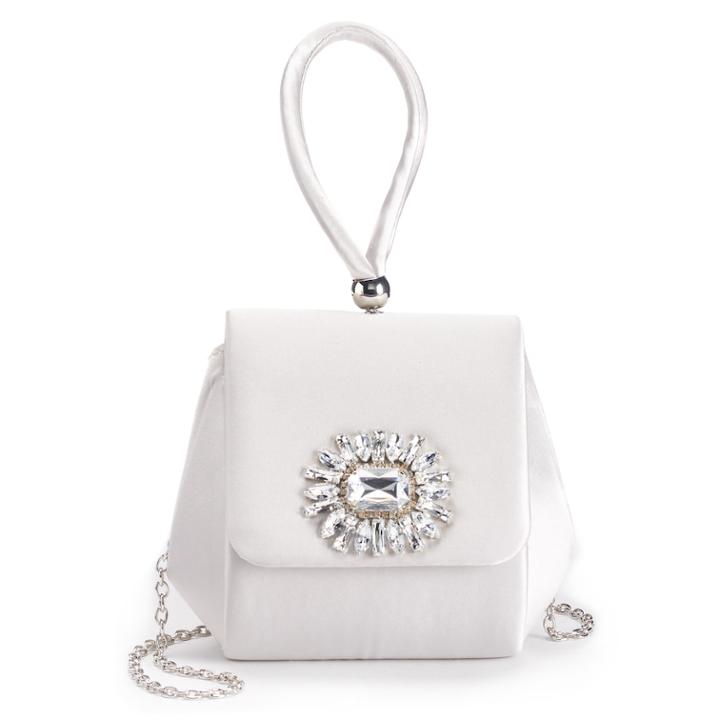 Gunne Sax By Jessica Mcclintock Honey Clutch, Women's, Silver
