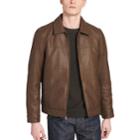 Men's Dockers James Faux-leather Open-bottom Jacket, Size: Medium, Beige