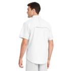 Men's Izod Saltwater Surfcaster Sportflex Classic-fit Solid Button-down Shirt, Size: Xxl, White