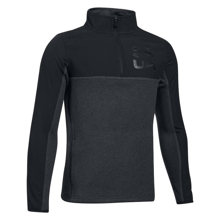 Boys 8-20 Under Armour 1/4-zip Pullover, Size: Xl, Black