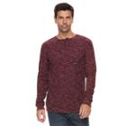 Men's Marc Anthony Slim-fit Waffle-weave Knit Henley, Size: Small, Drk Purple