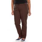 Plus Size Lee Relaxed Fit Straight-leg Pants, Women's, Size: 30w T/l, Dark Brown
