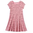 Girls 4-10 Jumping Beans&reg; Princess Seam Skater Dress, Size: 6, Med Pink