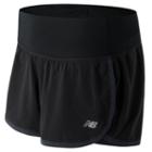 Women's New Balance Impact Running Shorts, Size: Medium, Black