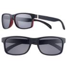 Men's Dockers Polarized Matte Sunglasses, Black