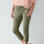 Women's Sonoma Goods For Life&trade; Pull-on Utility Capris, Size: 12, Med Green
