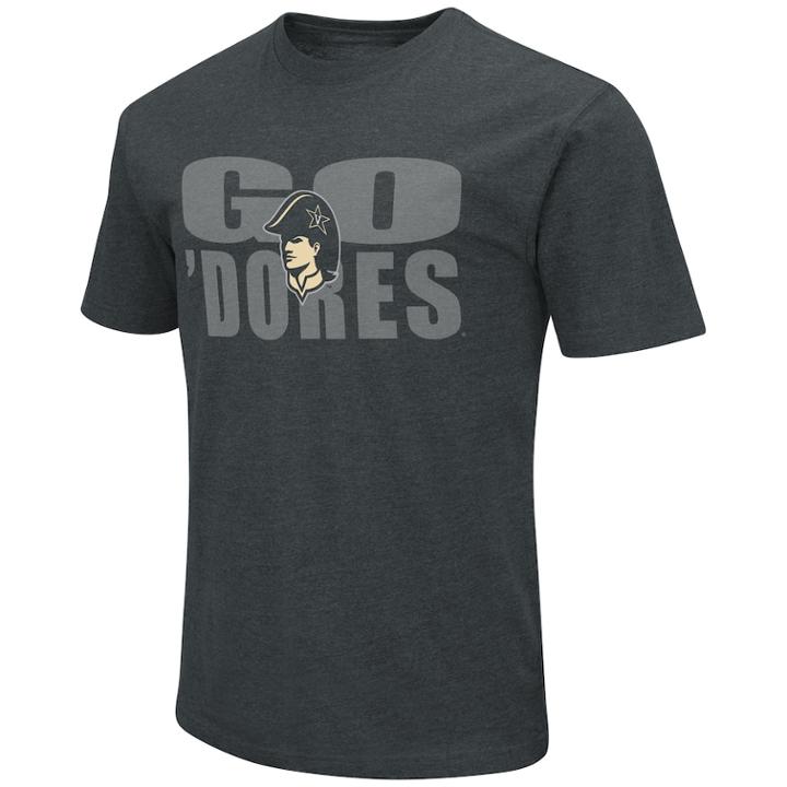 Men's Vanderbilt Commodores Motto Tee, Size: Large, Oxford