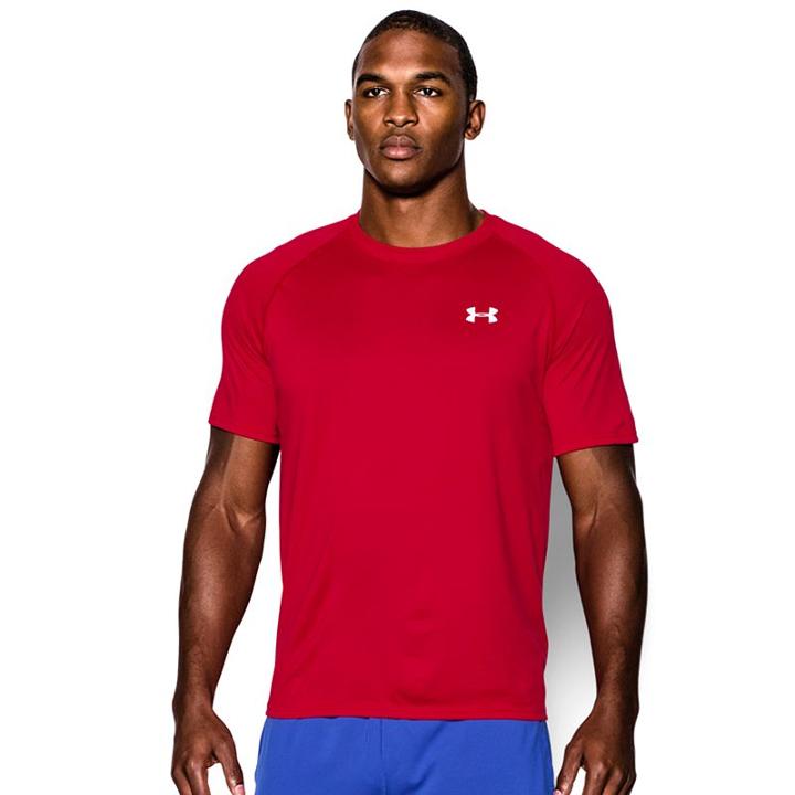 Men's Under Armour Tech Tee, Size: 4xl, Red