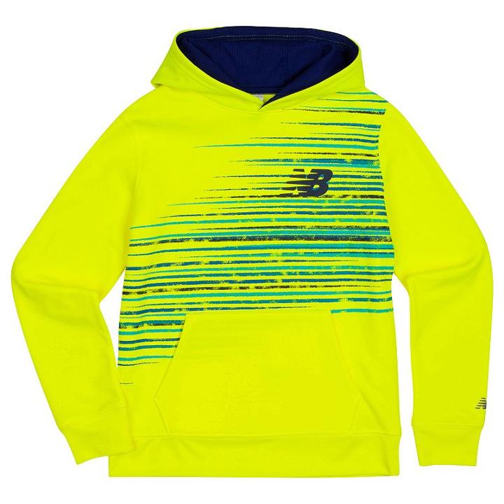 Boys 4-7 New Balance Performance Hoodie, Boy's, Size: 6, Brt Yellow