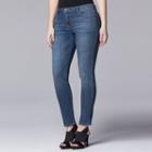 Plus Size Simply Vera Vera Wang Skinny Jeans, Women's, Size: 24w T/l, Blue