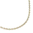 Primrose Sterling Silver Two-tone Twist Chain Necklace - 18-in, Women's, Size: 18, Grey