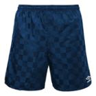Men's Umbro Checkerboard Shorts, Size: Medium, Blue (navy)