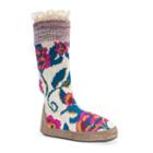 Muk Luks Vanessa Vintage Women's Bootie Slippers, Size: Large, Natural