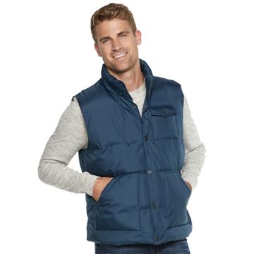 Men's Victory Outfitters Puffer Vest, Size: Large, Blue (navy)