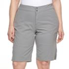 Plus Size Columbia Zephyr Heights Bermuda Shorts, Women's, Size: 22 - Regular, Grey Other