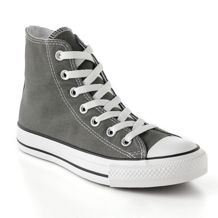 Adult Converse All Star Chuck Taylor High-top Sneakers, Women's, Size: M12w14, Grey