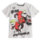 Disney / Pixar The Incredibles 2 Toddler Boy My Dad Is Incredible Graphic Tee By Jumping Beans&reg;, Size: 3t, Grey