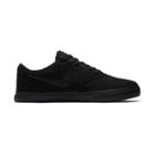 Nike Sb Check Solarsoft Women's Skate Shoes, Size: 6.5, Black