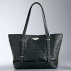 Simply Vera Vera Wang Rett Tote, Women's, Black