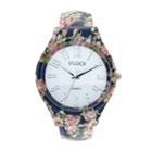 Studio Time Women's Flower Bangle Watch, Multicolor
