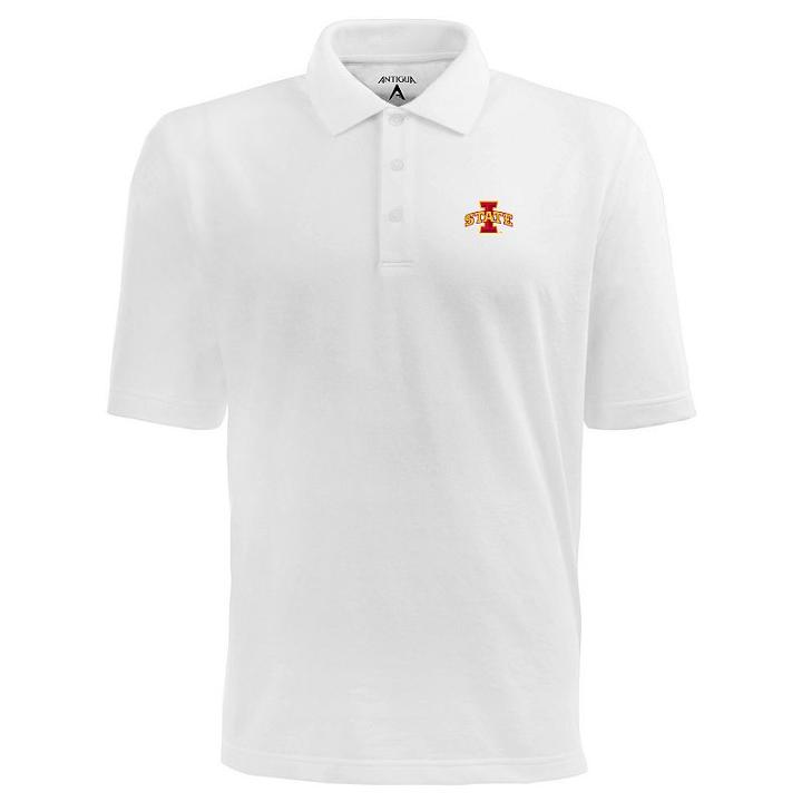 Men's Iowa State Cyclones Pique Xtra Lite Polo, Size: Large, White