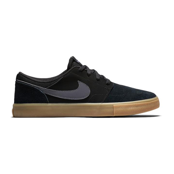 Nike Sb Solarsoft Portmore Ii Men's Nubuck Skate Shoes, Size: 11.5, Oxford