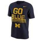 Men's Nike Michigan Wolverines Local Tee, Size: Small, Multicolor