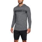 Men's Under Armour Sportstyle Core Hoodie, Size: Large, Silver