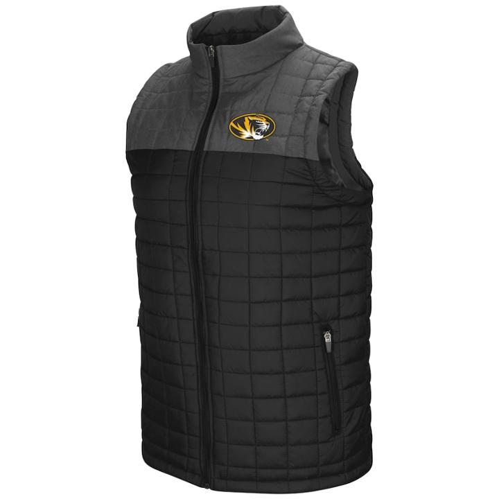 Men's Missouri Tigers Amplitude Puffer Vest, Size: Medium, Oxford