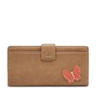 Relic Rfid-blocking Checkbook Wallet, Women's, Lt Brown