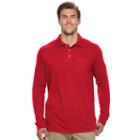 Big & Tall Croft & Barrow&reg; Classic-fit Stretch Interlock Polo, Men's, Size: Xl Tall, Med Red