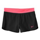 Girls 7-16 Nike Swim Cover-up Shorts, Girl's, Size: 10-12, Black
