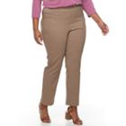 Plus Size Napa Valley Millennium Pull-on Pants, Women's, Size: 22 W, Lt Beige