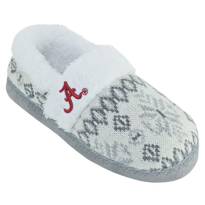 Women's Alabama Crimson Tide Snowflake Slippers, Size: Large, Team