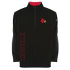 Men's Franchise Club Louisville Cardinals Thermatec Pullover, Size: Medium, Black