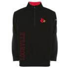 Men's Franchise Club Louisville Cardinals Thermatec Pullover, Size: Medium, Black