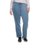 Plus Size Sonoma Goods For Life&trade; Drawstring Lounge Pants, Women's, Size: 3xl, Dark Blue