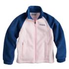 Girls 4-18 Columbia Three Lakes Lightweight Fleece Jacket, Size: L(14/16), Med Red