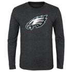 Boys 8-20 Philadelphia Eagles Logo Tee, Size: M 10-12, Grey
