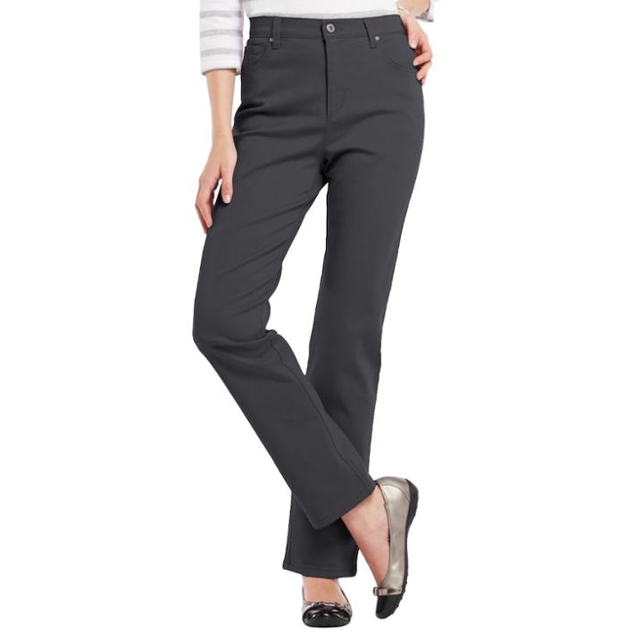 Women's Gloria Vanderbilt Amanda Classic Jeans, Size: 2 - Regular, Grey
