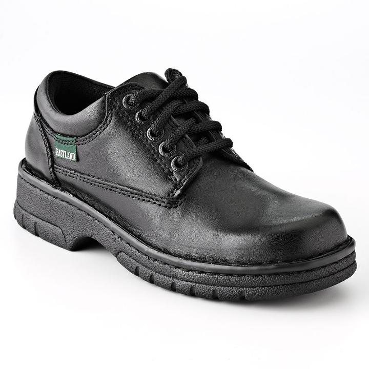 Eastland Plainview Women's Oxford Shoes, Size: 8 Wide, Black