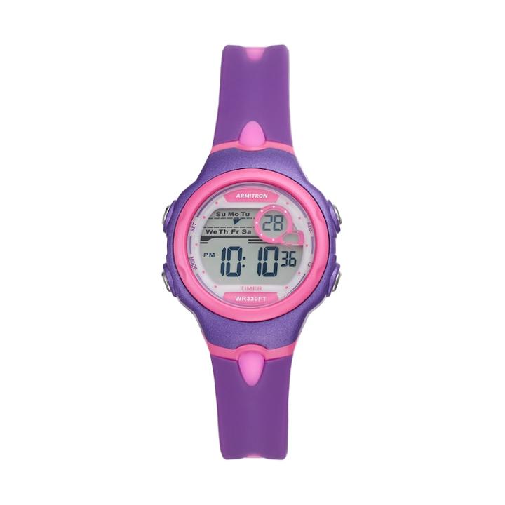 Armitron Women's Sport Digital Chronograph Watch, Size: Medium, Purple