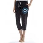 Women's Concepts Sport Carolina Panthers Backboard Capri Pants, Size: Small, Grey (charcoal)
