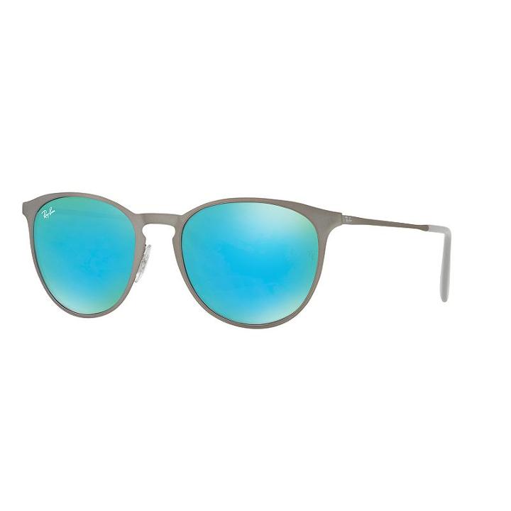Ray-ban Rb3539 54mm Erika Pilot Mirror Sunglasses, Women's, Med Green