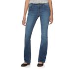 Juniors' Mudd&reg; Faded Skinny Bootcut Jeans, Kids Unisex, Size: 1, Blue Other