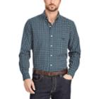 Big & Tall Chaps Classic-fit Plaid Button-down Shirt, Men's, Size: 3xb, Turquoise/blue (turq/aqua)